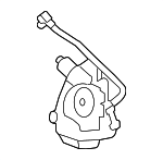 74800TK8A01 - Body: Lock Assembly for Honda: Odyssey, Pilot Image