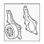 2012-2018 Toyota - Water Pump