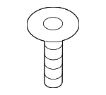 WHT003214 - Electrical: Headlamp Assembly Link Bolt for Volkswagen: Atlas, Atlas Cross Sport, Golf, Golf Alltrack, Golf R, Golf SportWagen, GTI, ID. Buzz, Jetta, Passat, Taos, Tiguan Image