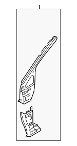 76260EL030 - Body: Pillar Reinforced for Nissan: Versa Image image