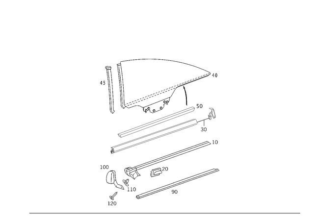 2156730598 - Windows: Seal for Mercedes-Benz Image image