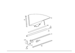 2156700310 - Windows: Crank Window for Mercedes-Benz Image
