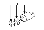1810A146 - Electrical: Starter Solenoid for Mitsubishi Image