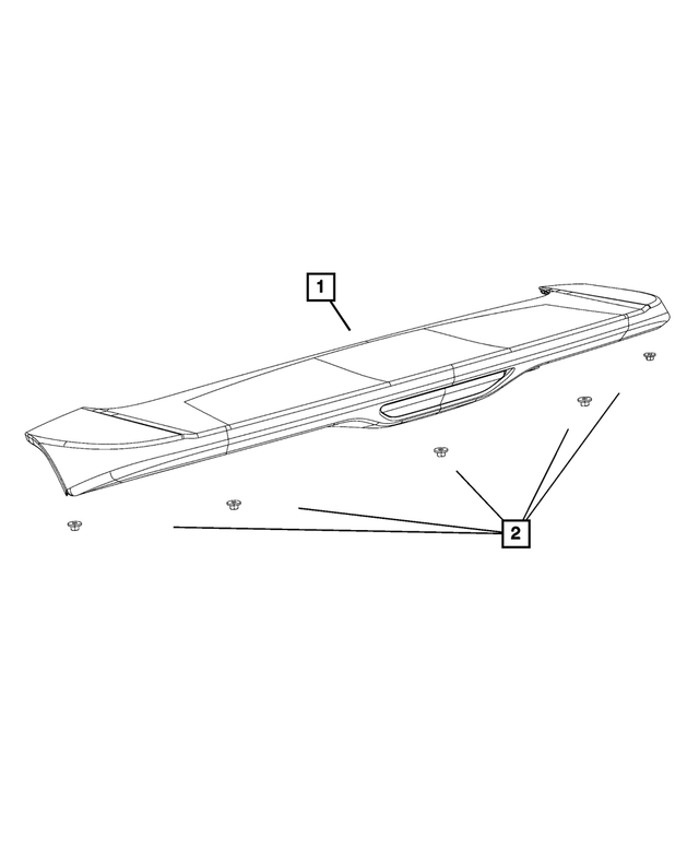 « 68217495AA – Exterior Ornamentation : Hayon Bequet pour Mopar Image »