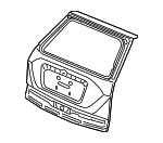 68100SWAA80ZZ - : Tailgate (DOT) for Honda: CR-V Image