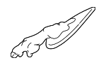 XR857738 - : Hood Ornament for Jaguar Image