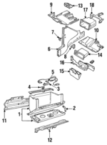6840570 - : Radio Bracket for Volvo Image