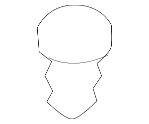 95580305601HCP - Electrical: Seat Belt Buckle Button Stop for Porsche Image