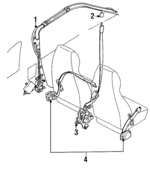 MB695091 - Electrical: Front Rail for Mitsubishi Image