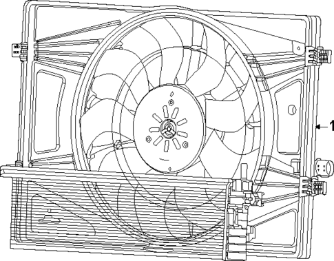 Cooling Fan for 2024 Ram ProMaster EV #0