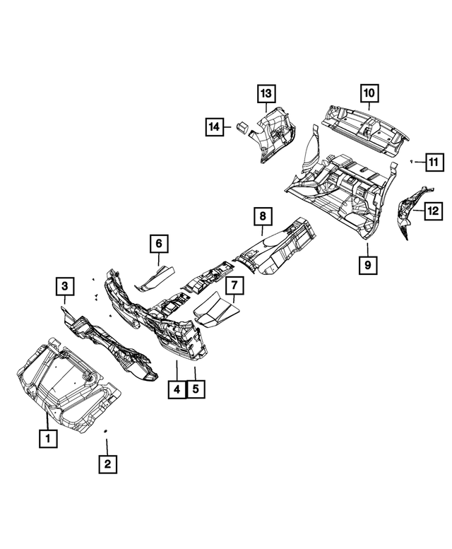 5057645AI - Interior Trim: Dash Panel Silencer for Mopar Image