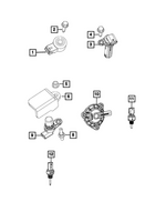 6104157AA - Electrical: Screw for Mopar Image