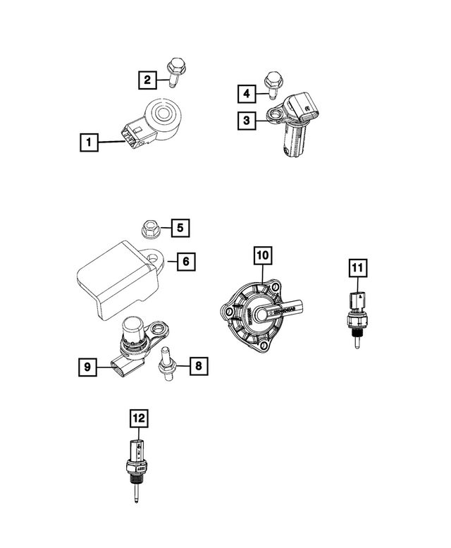 6104157AA - Electrical: Screw for Mopar Image image