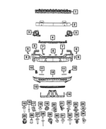 7MH80GXHAA - : Texture Grille, Right And Left for Mopar Image