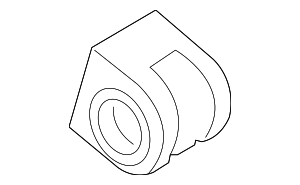 ADI1 - Suspension: Motorcraft™ Stabilizer Bar Bushing for Ford Image