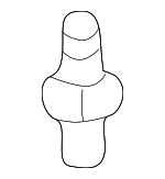 6507782AA - Body: Light Bar Stud for Jeep: Liberty Image