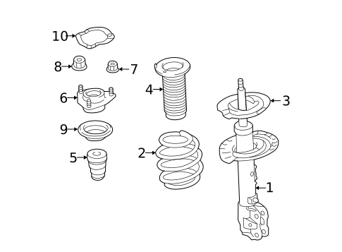 Struts & Components for 2018 Mitsubishi Outlander #1
