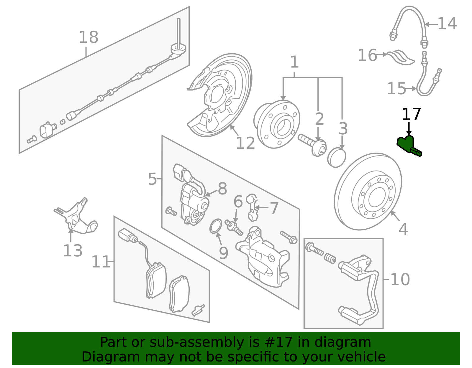 2009-2022 Volkswagen Sensor WHT-003-859-D | VW Direct Auto Parts