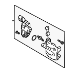 5N0615404 - Brakes: Caliper Assembly for Volkswagen Image