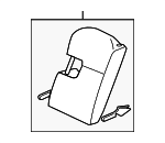 MN124174HF - : Seat Back Assembly for Mitsubishi: Lancer Image