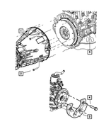 6034242 - Clutch: Screw And Washer, Mounting for Mopar Image