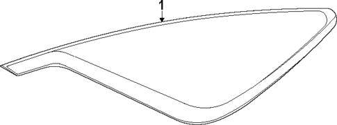 Glass & Hardware for 2025 Genesis GV70 #1