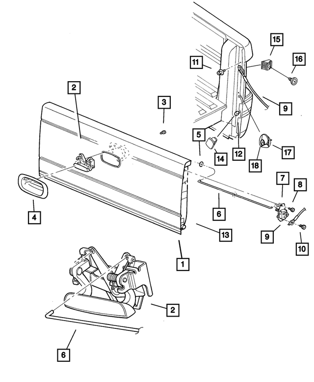 153644 - Body Sheet Metal Except Doors: Screw for Mopar Image image