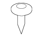 C2S9354020 - Body: Seat Belt Cover Retainer for Jaguar Image