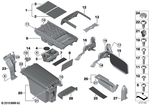 51166819871 - : Insert, Cup Holder for BMW Image