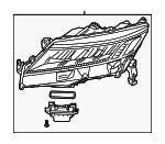 8301D572 - : Headlamp Assembly for Mitsubishi: Outlander Sport Image