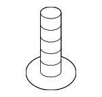8301D800 - Electrical: Control Module Screw for Mitsubishi: Outlander Sport Image