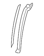 MR556043 - : Lower Channel for Mitsubishi: Lancer Image