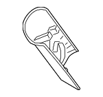 51435A330B4 - : Rear Pillar Trim for Mini Image