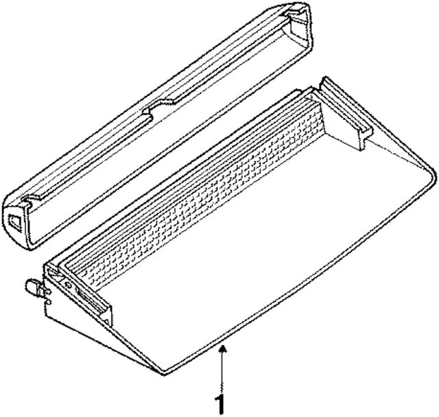 893945122 - Electrical: Lens &amp; Housing for Audi Image
