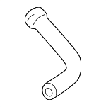 22649607 - Fuel System: Filler Hose for Chevrolet: Cavalier, Malibu | Oldsmobile: Alero, Cutlass | Pontiac: Grand Am, Sunfire Image