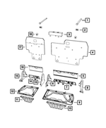 5RU26PL5AE - : Seat Anchor Cover for Mopar Image