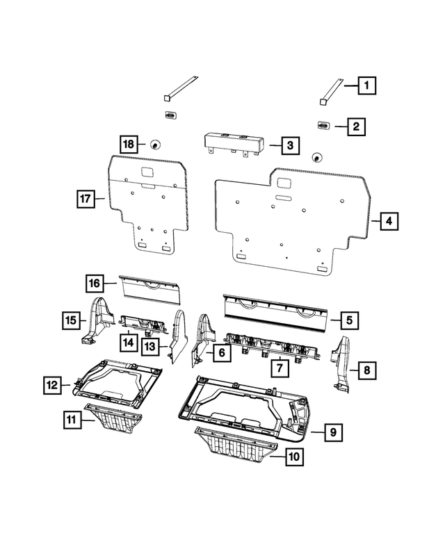 5RU26PL5AE - : Seat Anchor Cover for Mopar Image