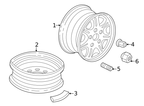 Wheels for 1999 Acura TL #0
