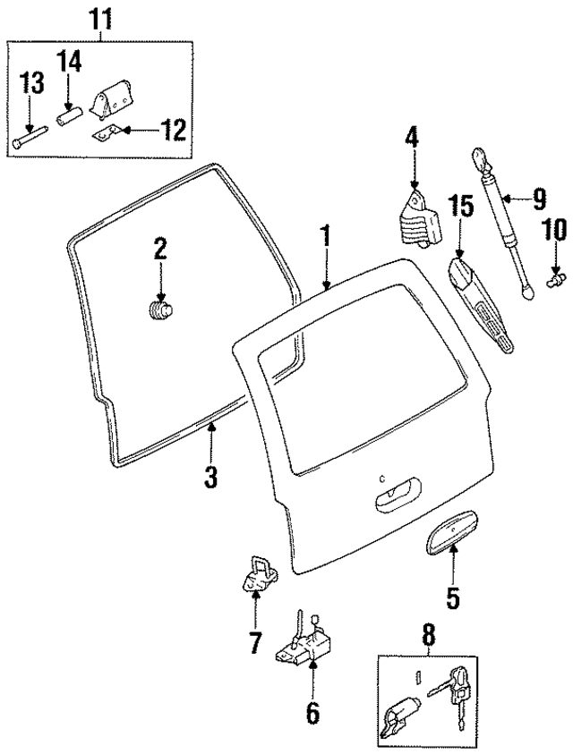 K01862215 - : Hinge Assembly Pin for Kia Image