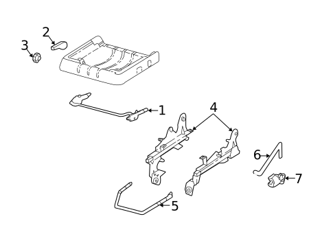 Tracks & Components for 1999 Ford Ranger #1