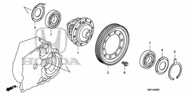 Differential for 2007 Honda Civic #0