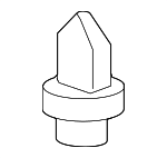 91501S04003 - Body: Fender Liner Clip for Honda: Accord, Accord Crosstour, Civic, Civic del Sol, CR-V, CR-Z, Crosstour, Element, Fit, Insight, Odyssey, Passport, Pilot, Prelude, Ridgeline, S2000 Image