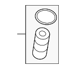 6M198405F - Engine: Oil Filter for Audi: A6 allroad, A6 Quattro, A7 Sportback, A8 Quattro, Q7, Q8, RS Q8, RS5, RS5 Sportback, RS6 Avant, RS7 Sportback, S4, S5, S5 Sportback, S6, S7 Sportback, S8, SQ5, SQ5 Sportback, SQ7, SQ8 Image