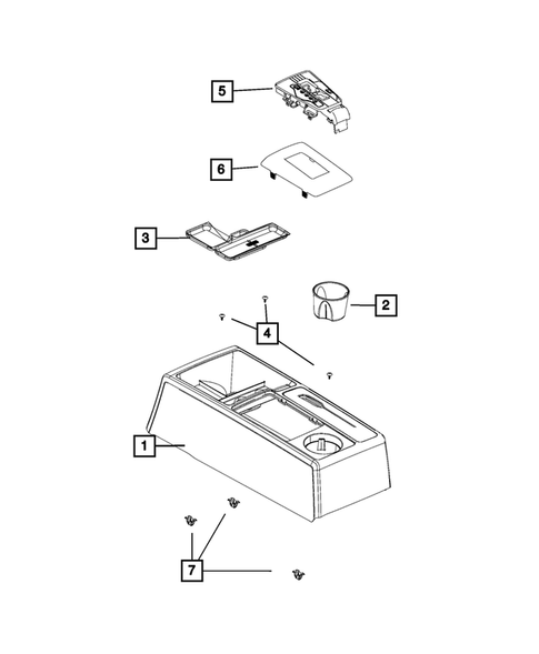 Consoles for 2015 Dodge Grand Caravan #7