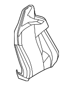 52107885536 - Body: Seat Back Cover for BMW: M3, M4 Image