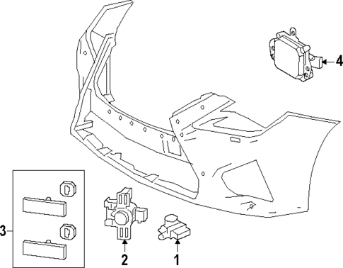 Parking Aid for 2020 Lexus RC F #1