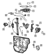 1SZ34JRMAD - Doors, Door Mirrors and Related Parts: Exterior Door Handle, Right Or Left for Mopar Image