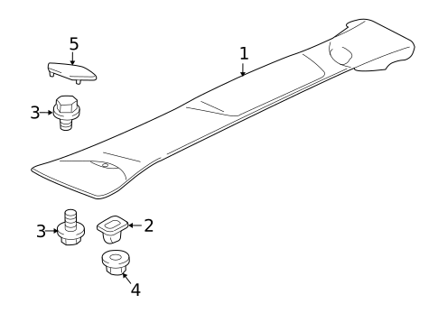 Spoiler for 2013 Mitsubishi Lancer #0