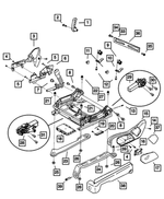 1BG531J3AA - Interior Trim: Lumbar Handle for Jeep: Commander, Grand Cherokee Image