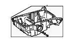 2740108615 - Engine: Engine Oil Pan for Mercedes-Benz Image